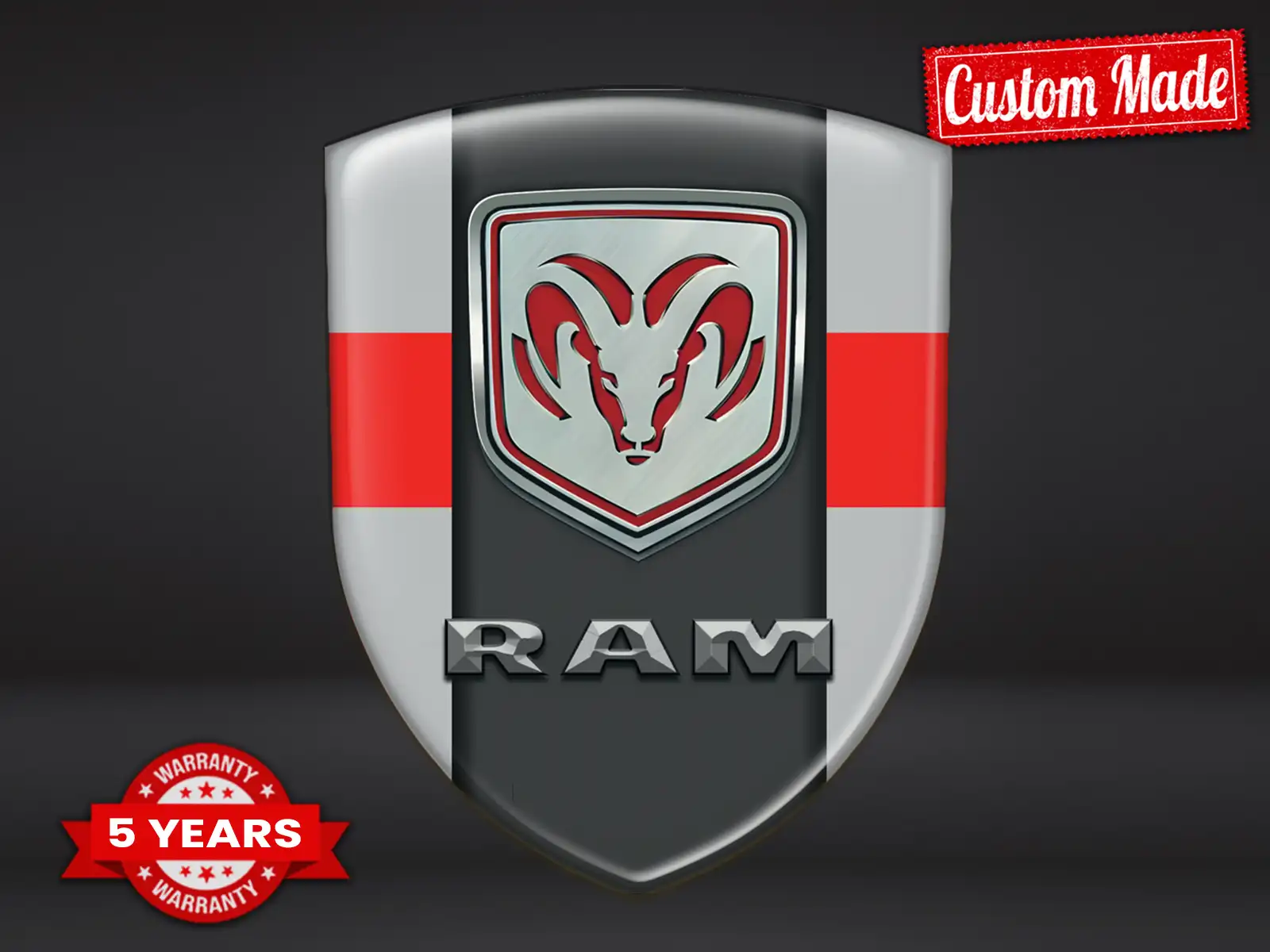 Dodge Adesivi Logo Vinile Design Max Chic Pro Durevoli